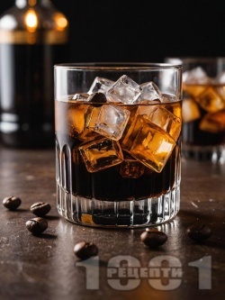 Коктейл Блек Ръшън (Black Russian cocktail) - снимка на рецептата Коктейл Блек Ръшън (Black Russian cocktail) - снимка на рецептата